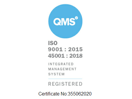 ISO 9001 45001 Registered Project Partners